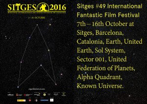 SITGES 2016 cartel