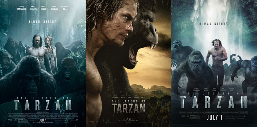 LA LEYENDA DE TARZÁN posters