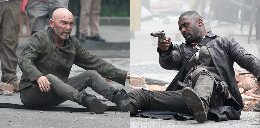 LA TORRE OSCURA rodaje: Idris Elba VS. Jackie Earle Haley