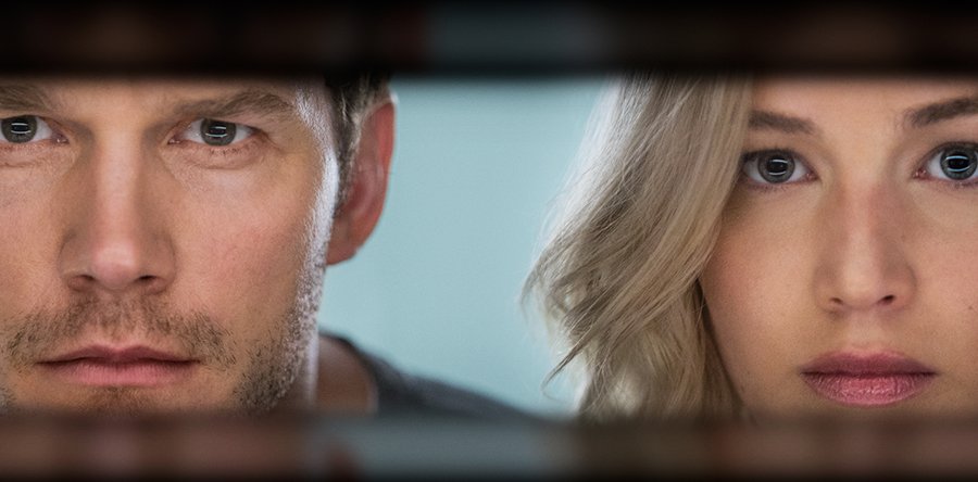 PASSENGERS primera foto: Amor en el espacio