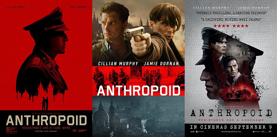 OPERACIÓN ANTHROPOID posters