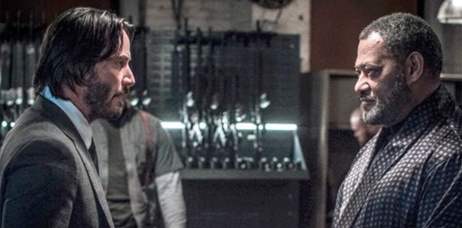 JOHN WICK. PACTO DE SANGRE foto: Neo y Morfeo de nuevo