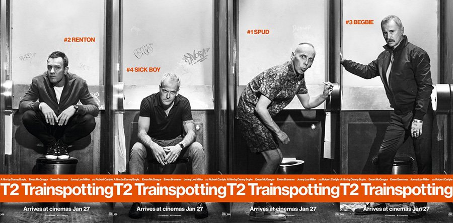 T2 TRAINSPOTTING posters