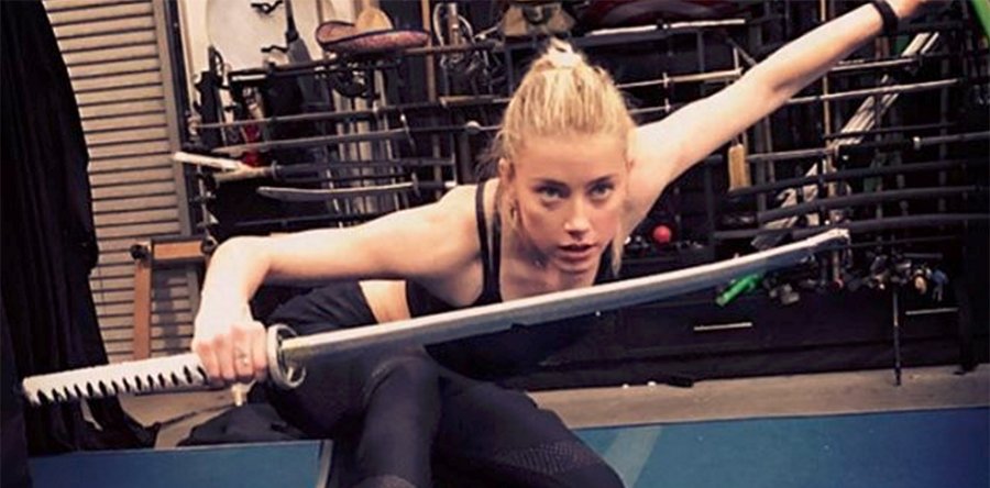 AQUAMAN avance: Amber Heard entrena