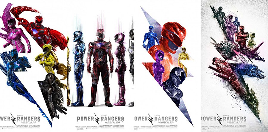 POWER RANGERS aún más posters