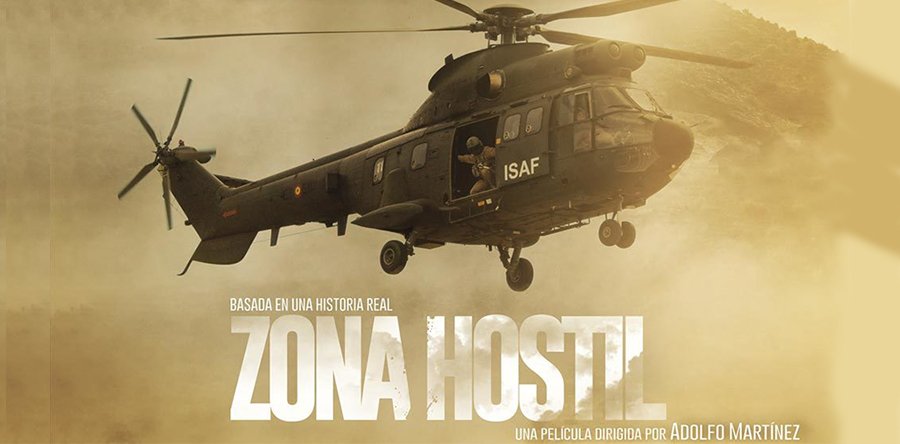 ZONA HOSTIL reportaje: Cine de guerra… español