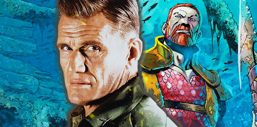 AQUAMAN noticia: Dolph Lundgren es el rey Nereo