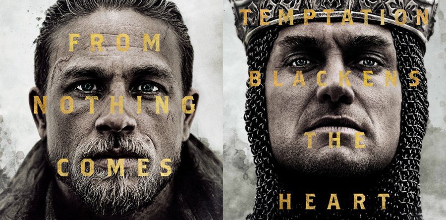 REY ARTURO: LA LEYENDA DE EXCÁLIBUR avance: Posters