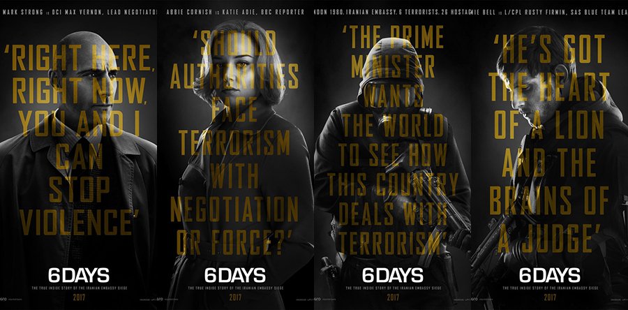 6 DAYS posters