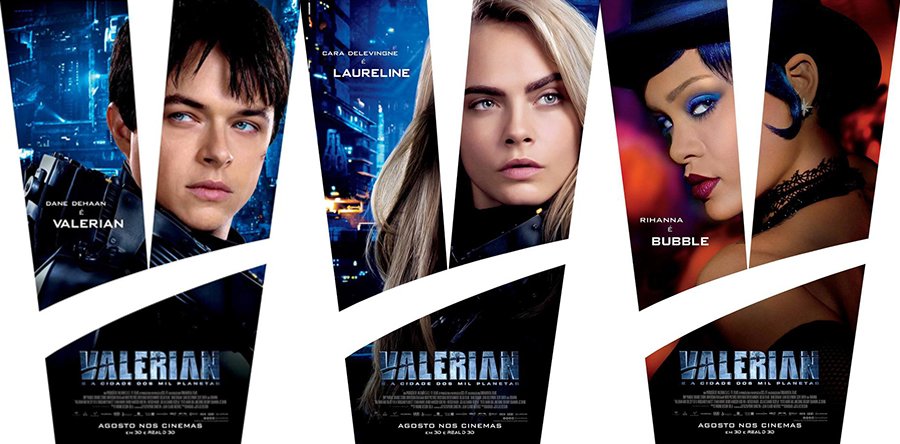 VALERIAN Y LA CIUDAD DE LOS MIL PLANETAS posters