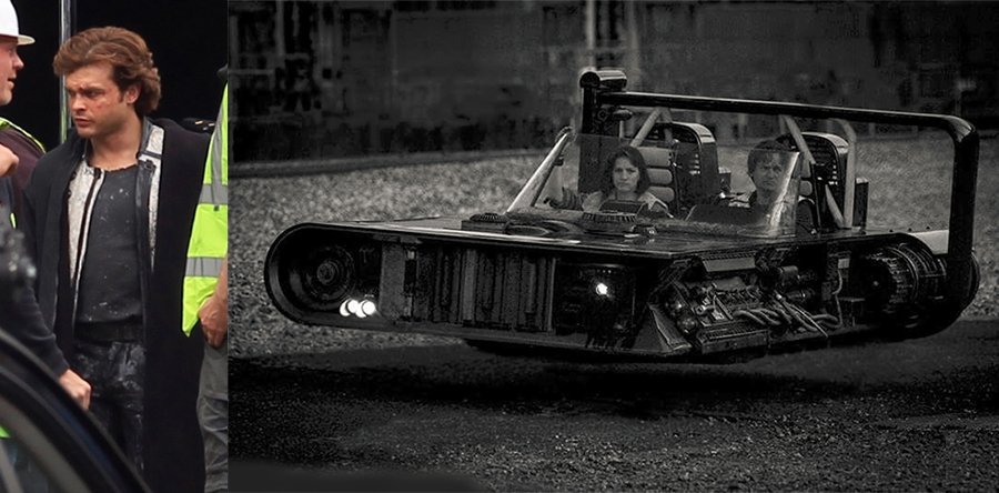 HAN SOLO: UNA HISTORIA DE STAR WARS set: Rodaje canario