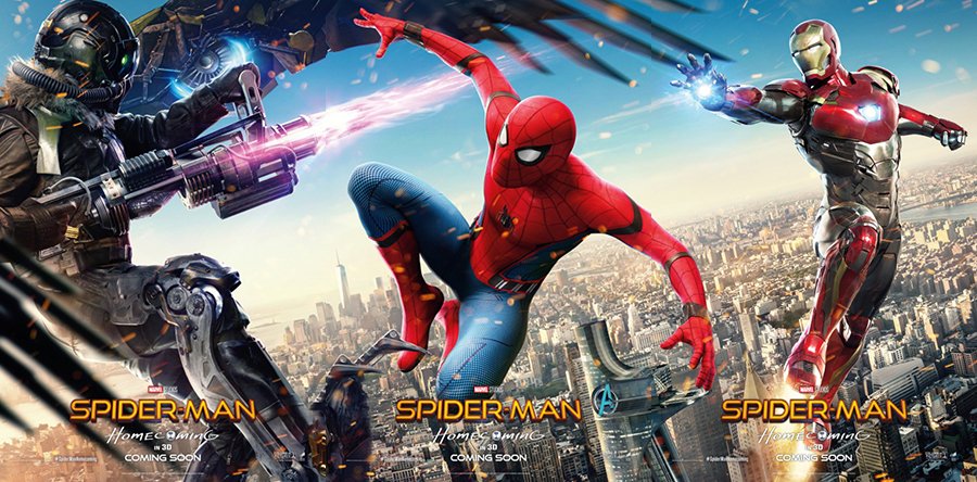 SPIDER-MAN: HOMECOMING más posters