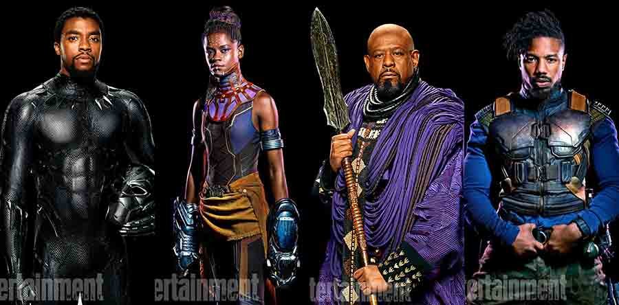 BLACK PANTHER personajes