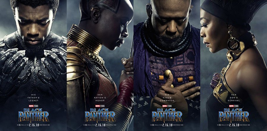 BLACK PANTHER personajes II