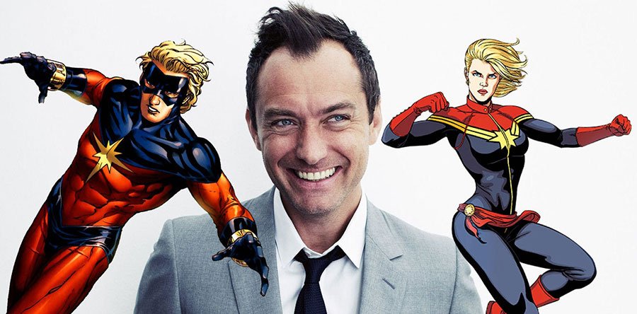 CAPTAIN MARVEL noticia: Jude Law es Mar-Vell