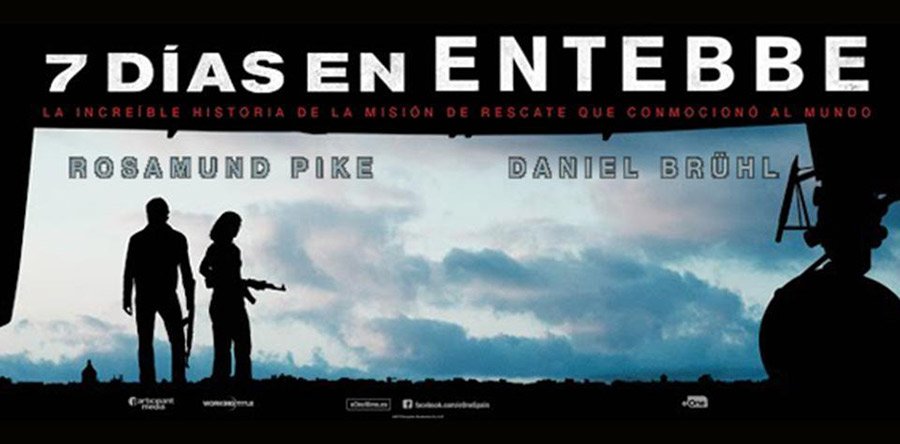 7 DÍAS EN ENTEBBE crítica: Acampada en Entebbe