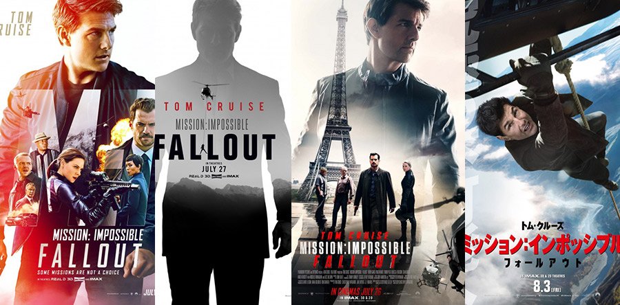 MISIÓN: IMPOSIBLE – FALLOUT posters