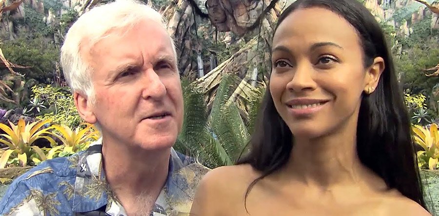 VENGADORES: INFINITY WAR noticia: Zoe Saldana defiende a James Cameron
