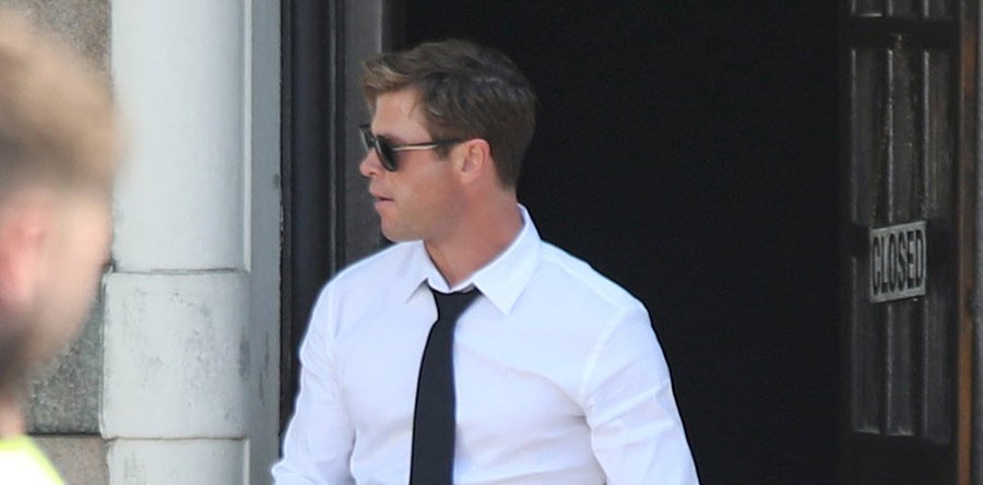 MEN IN BLACK avance: Rodaje con Chris Hemsworth