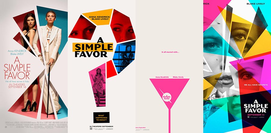 UN PEQUEÑO FAVOR posters
