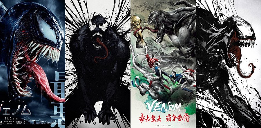 VENOM posters orientales