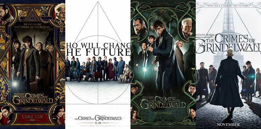 ANIMALES FANTÁSTICOS: LOS CRÍMENES DE GRINDELWALD posters