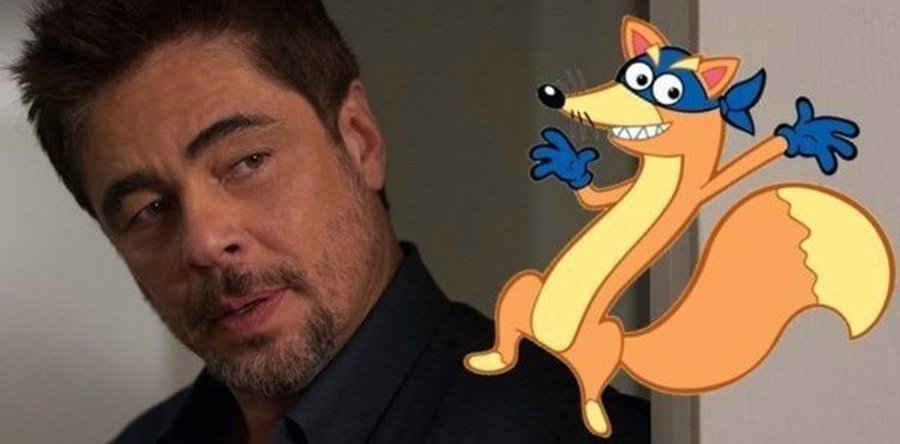 DORA, LA EXPLORADORA noticia: Benicio Del Toro es el zorro Swiper