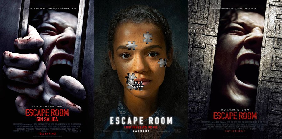 ESCAPE ROOM posters