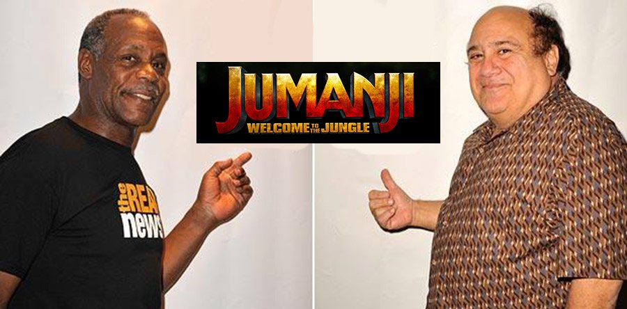 JUMANJI 3 noticia: Danny DeVito y Danny Glover fichados
