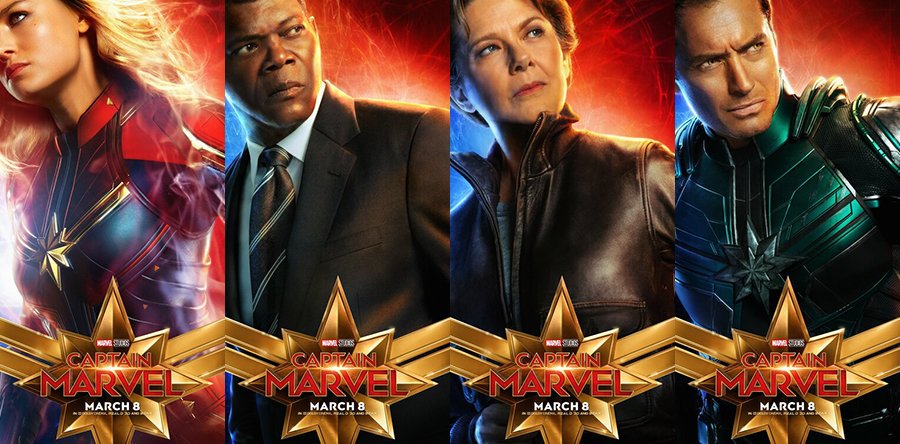 CAPITANA MARVEL personajes