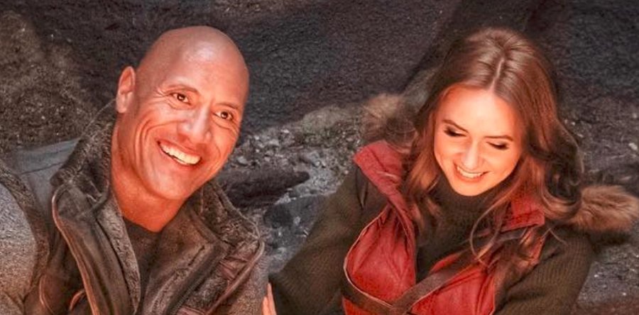 JUMANJI 3 avance: Johnson y Gillan, tórtolos enamorados