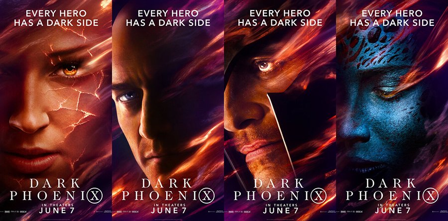 X-MEN: FÉNIX OSCURA personajes