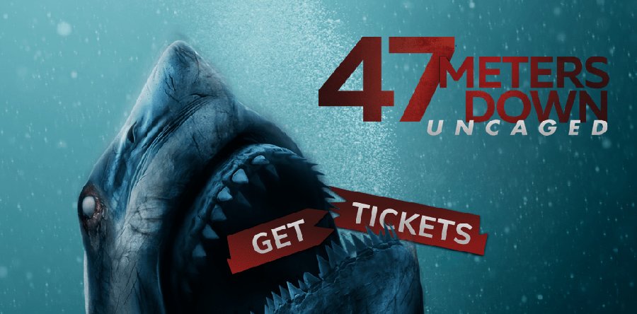 A 47 METROS 2: EL TERROR EMERGE reportaje: ¡Marchando una de tiburones!