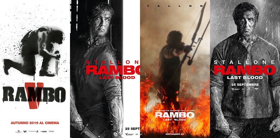 RAMBO: LAST BLOOD posters