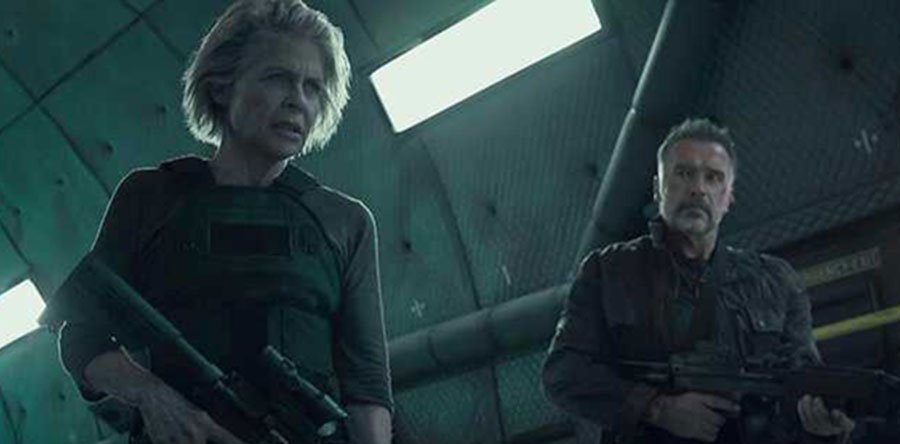 TERMINATOR: DESTINO OSCURO avance: Arnie & Linda