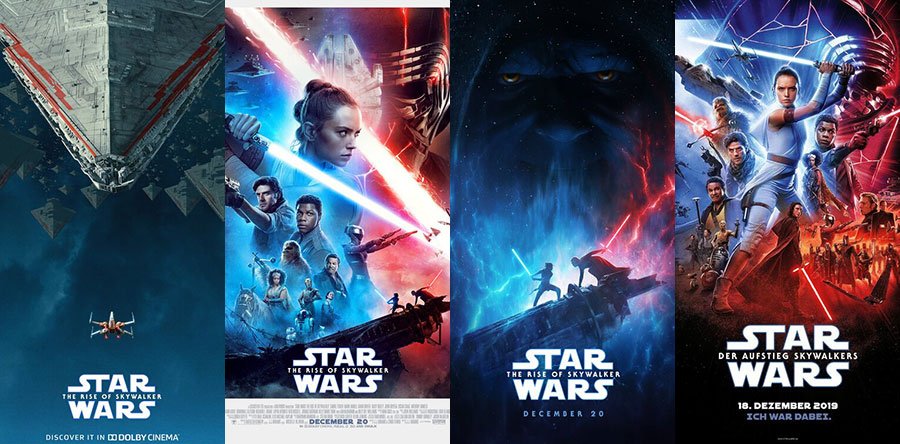 STAR WARS: EL ASCENSO DE SKYWALKER posters