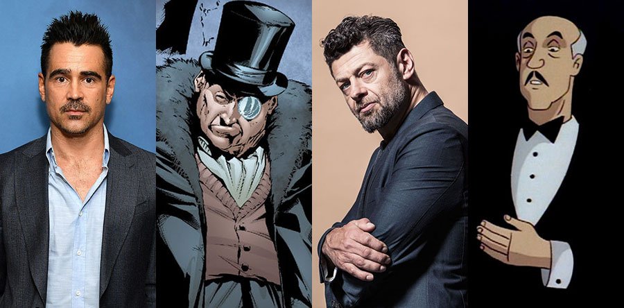 THE BATMAN noticia: Colin Farrell y Andy Serkis, Pingüino y Alfred