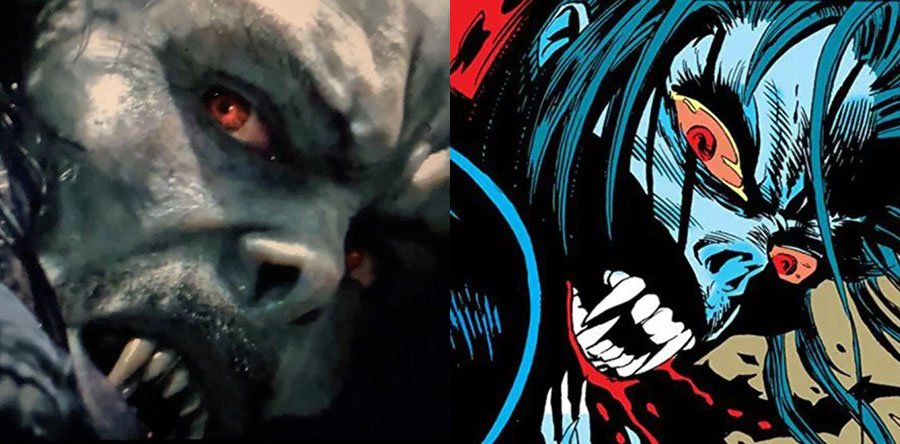 MORBIUS avance: Las ocho diferencias