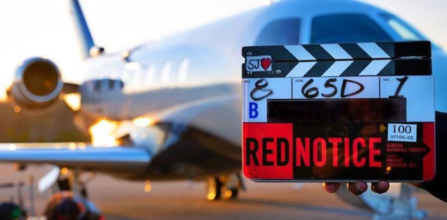 RED NOTICE avance: Inicio del nuevo rodaje de Dwayne Johnson