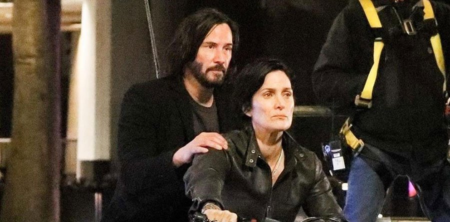 MATRIX 4 avance: vídeos con Keanu Reeves