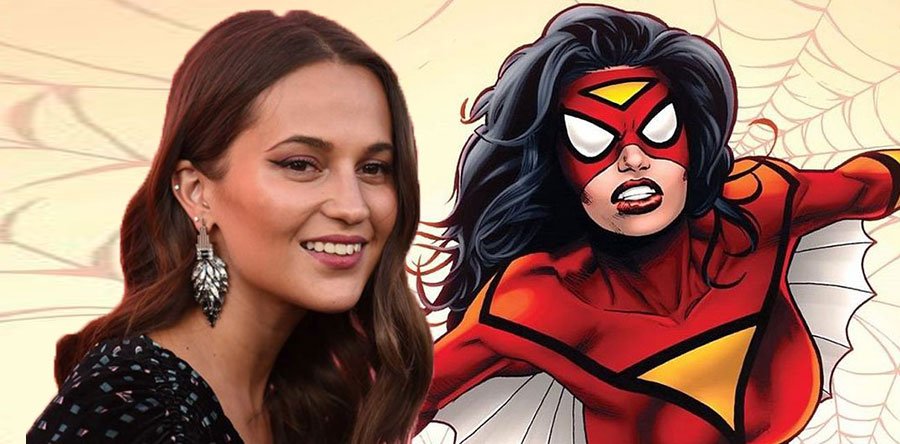 SPIDER-WOMAN noticia: Alicia Vikander primera de la lista
