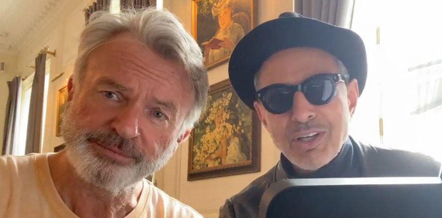 JURASSIC WORLD: DOMINION avance: Neill & Goldblum, jazz singers