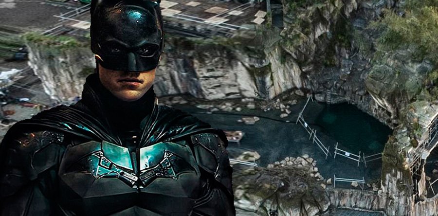 THE BATMAN avance: La batcueva en el set