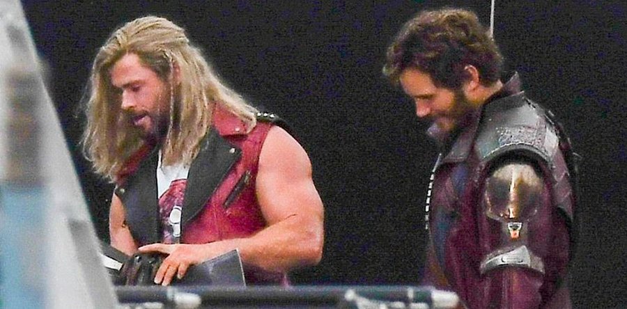 THOR: LOVE AND THUNDER avance: Fotos del set