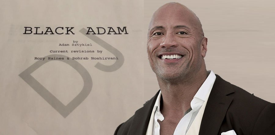 BLACK ADAM noticia: Dwayne Johnson brinda por el guión