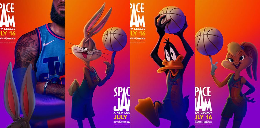 SPACE JAM: NUEVAS LEYENDAS personajes I