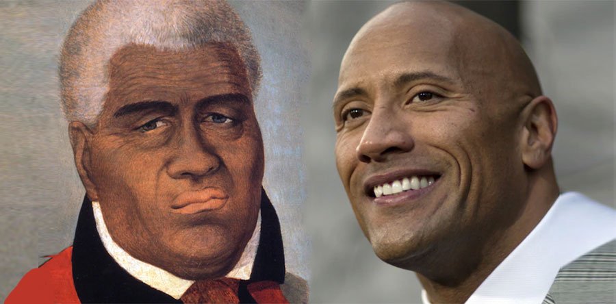 THE KING noticia: Dwayne Johnson, rey hawaiano