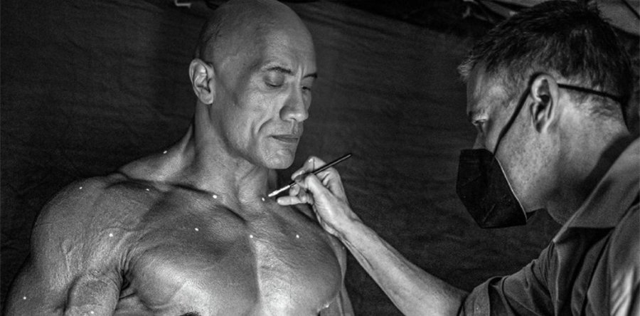 BLACK ADAM avance: Foto con sensores digitales