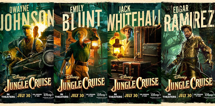 JUNGLE CRUISE personajes I