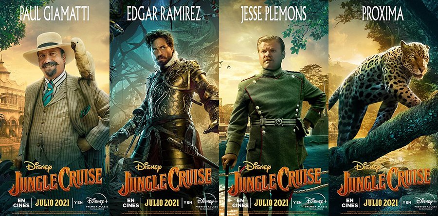 JUNGLE CRUISE personajes II